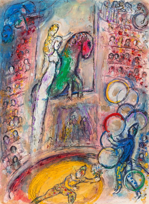 Marc Chagall Work Sells for 95% Above Estimate at Auction