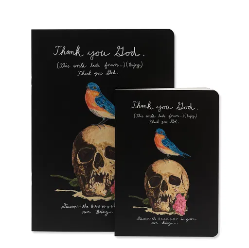 Embracing oneness we enter a world of light... Notebook