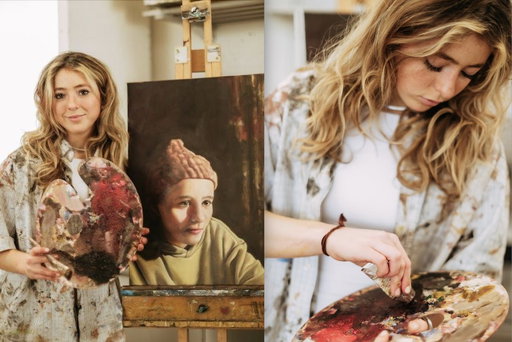 Welsh teenage art prodigy features on Portrait Artist of the Year