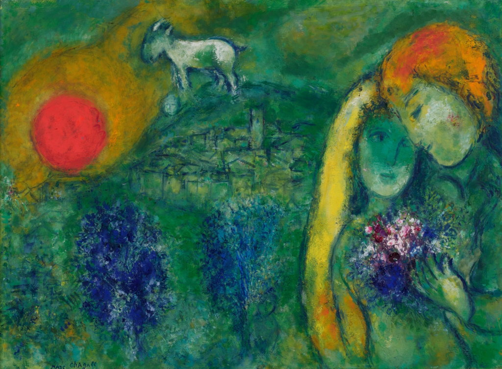 Les Amoureux de Vence. Image courtesy of Sotheby's