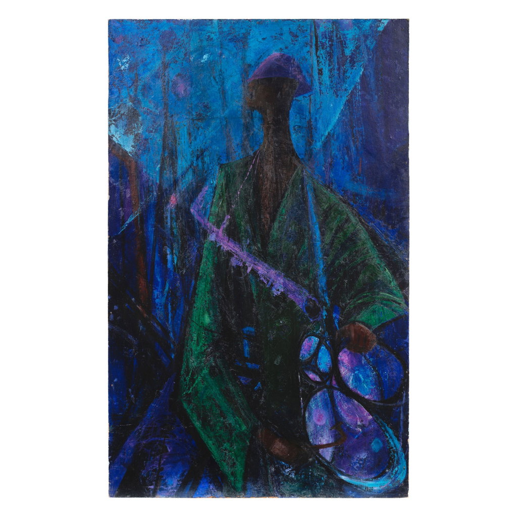 One Man Band by Yusuf Adebayo Grillo sold for $617,000. Image courtesy of Bonhams