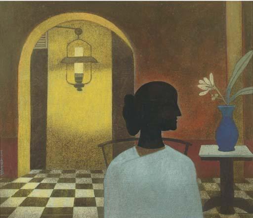 Night of the flower (Undated). Sold for $54,000 in 2005. Image courtesy of Christie's