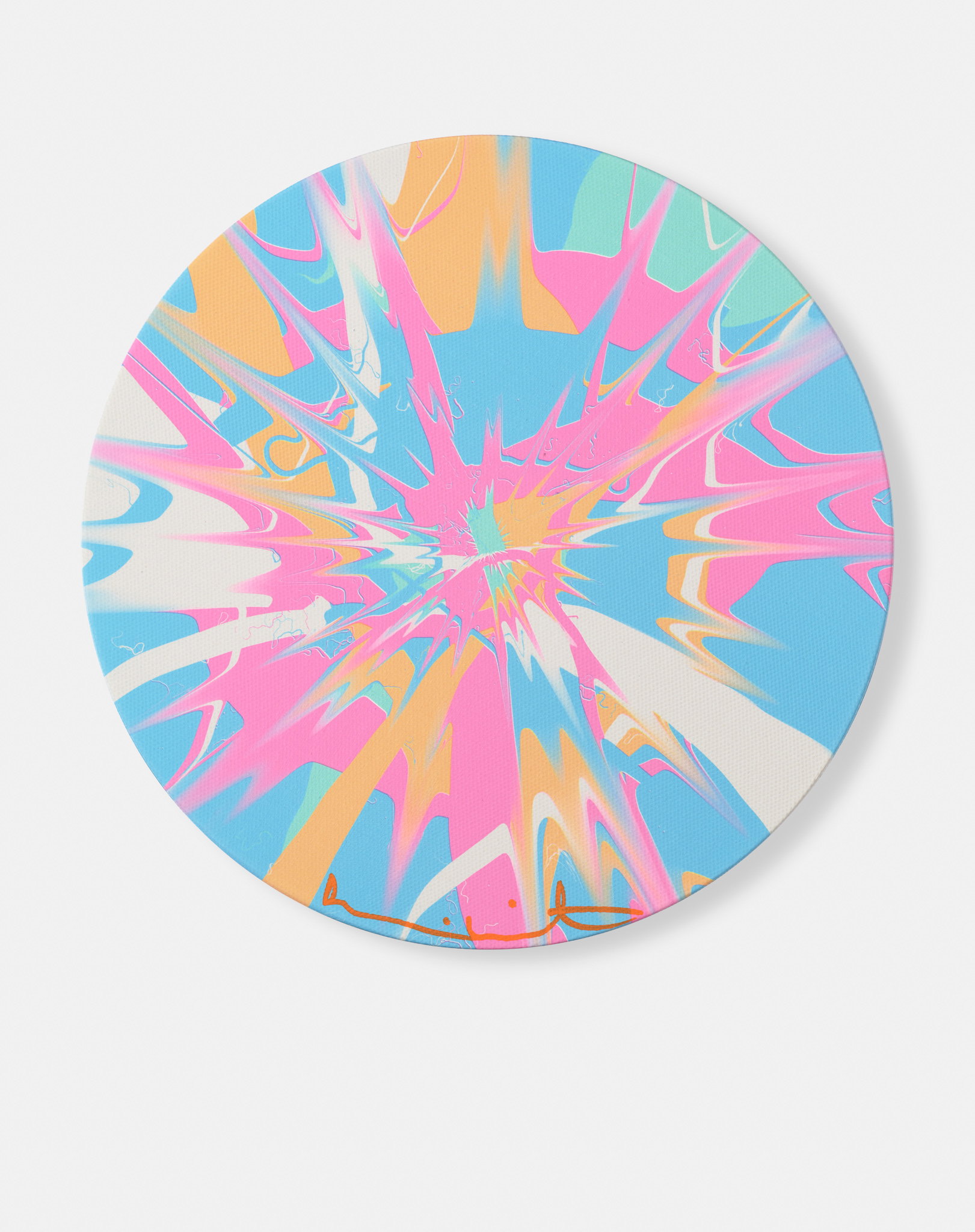 Beautiful, Strongly Affectionate, Long Deserved, Marbled And Stammering Revolution Painting image #1 main image