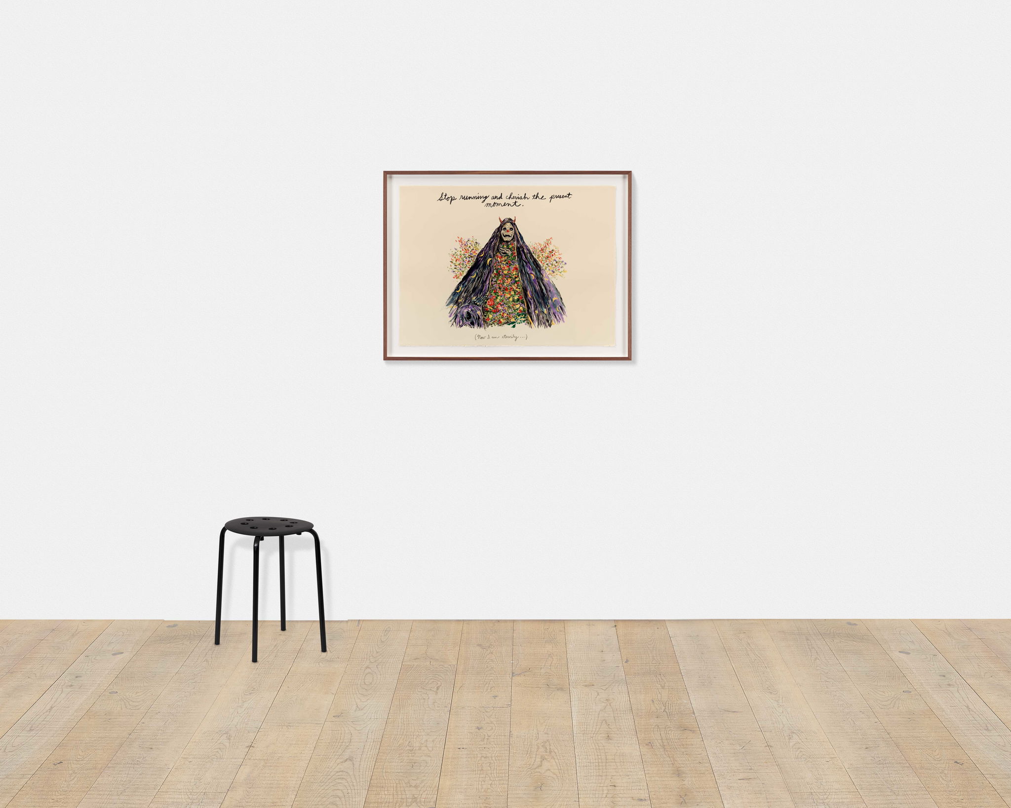 Stop running and cherish the present moment. scale image