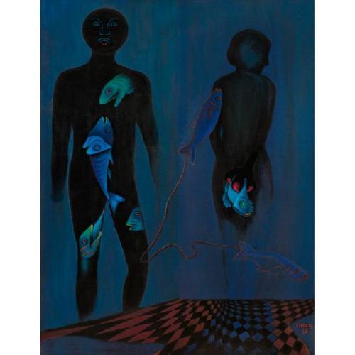 Eclipse (1968). Sold for $497,100 in 2010. Image courtesy of Sotheby's