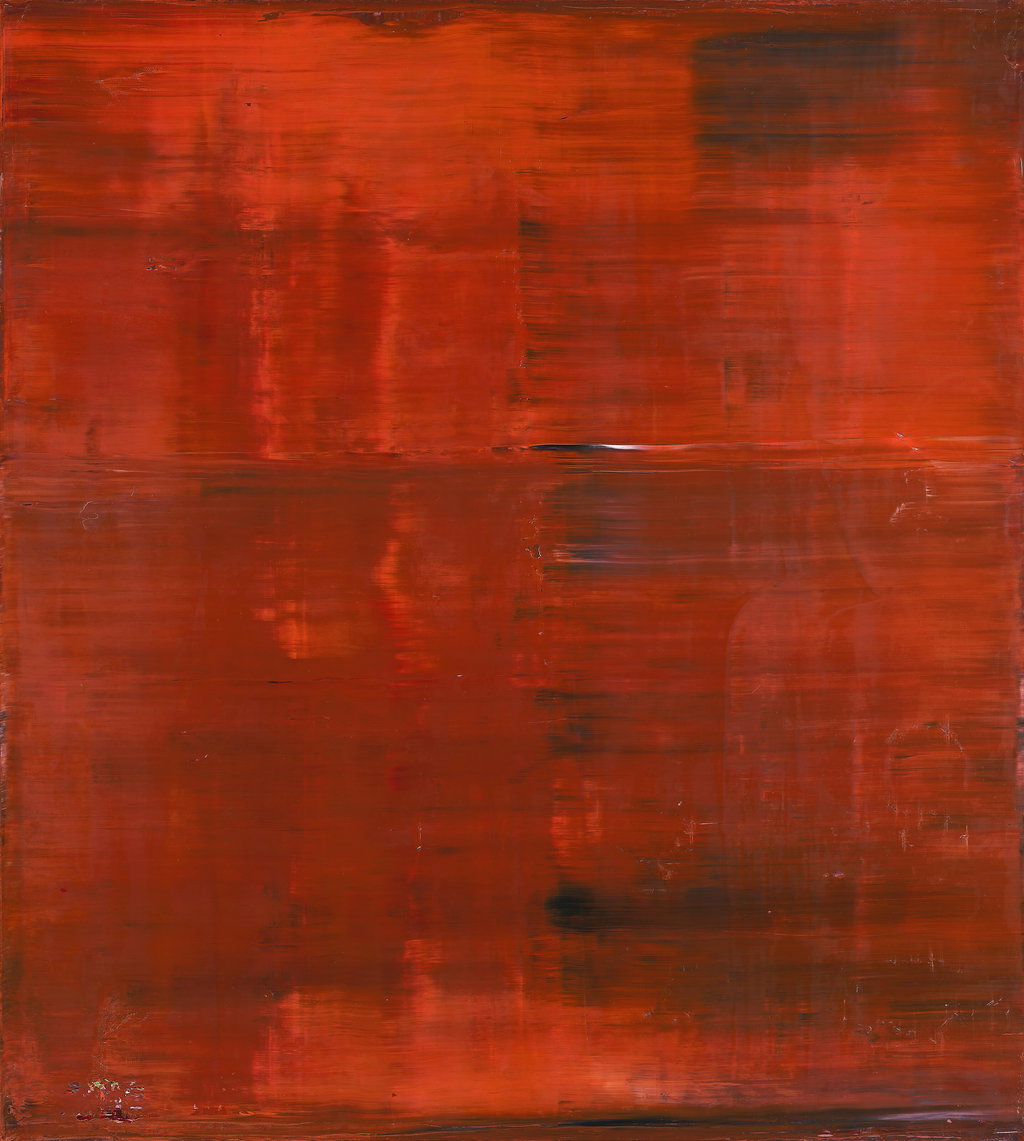 Abstraktes Bild by Gerhard Richter sold for $11.78m. Image courtesy of Christie's