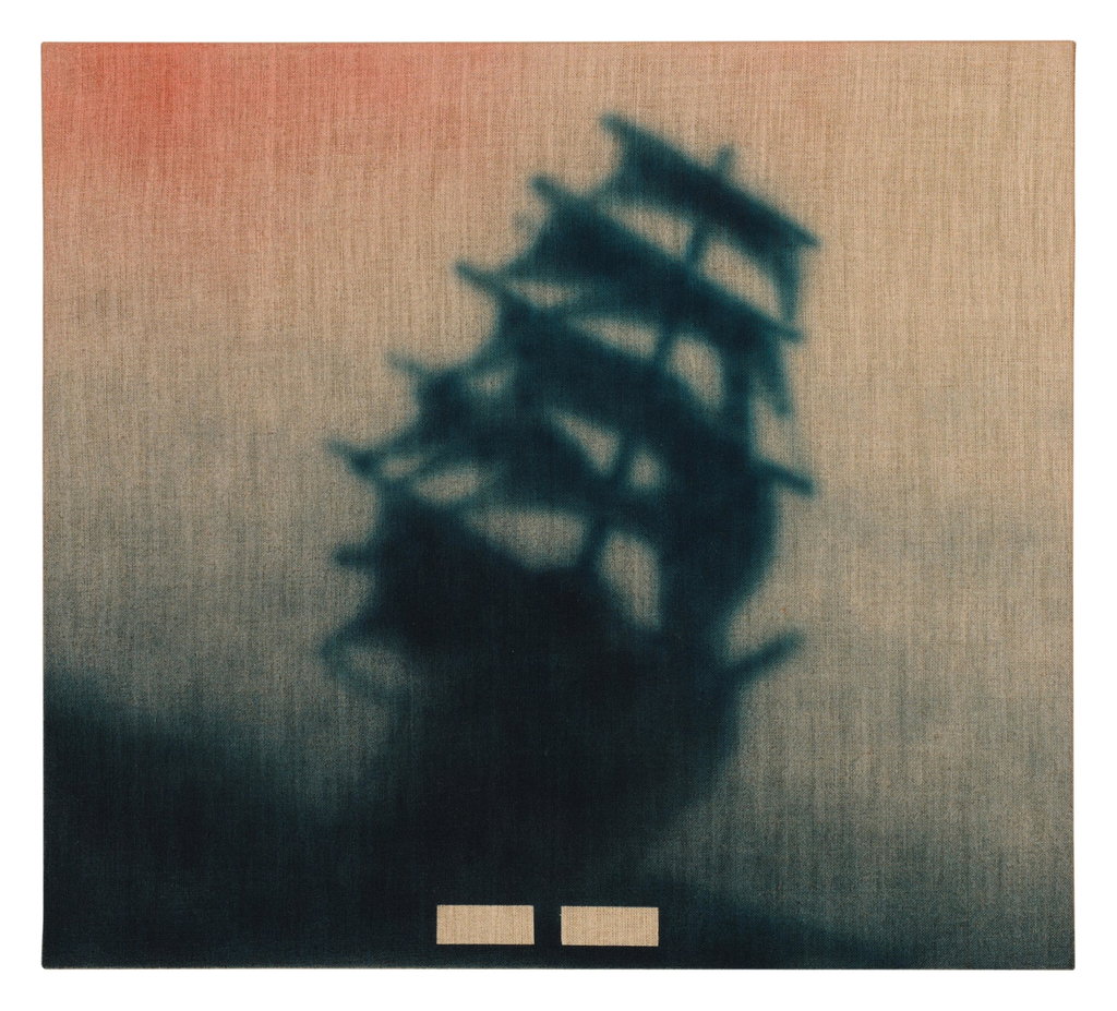 Red Sky by Ed Ruscha sold for $537,600. Image courtesy of Sotheby's