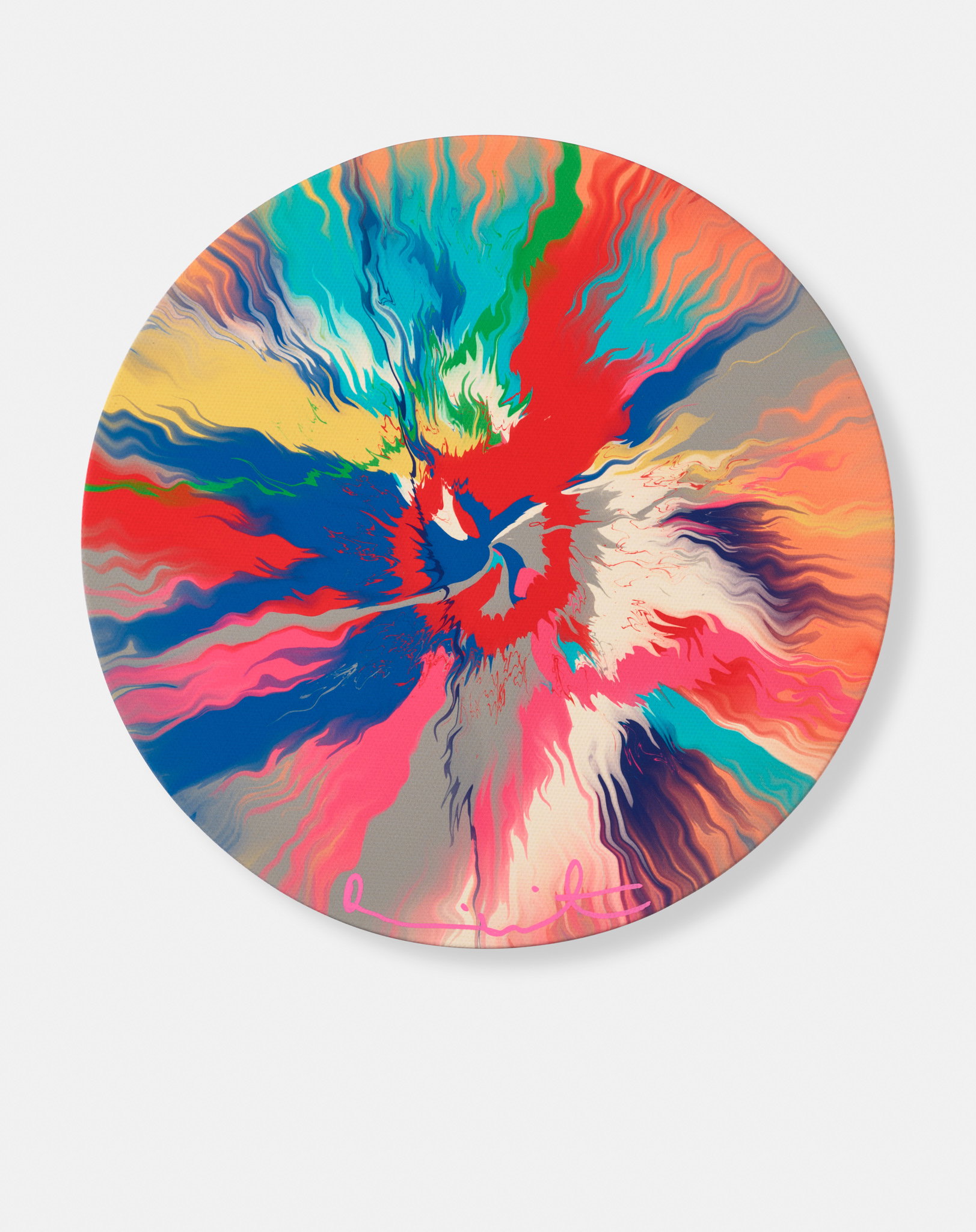 Beautiful, Bronze Jangling Bursting River Painting image #1 main image