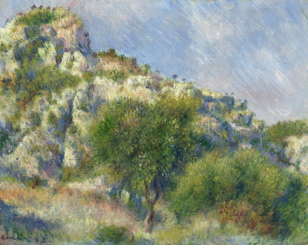 Rochers de l'Estaque. Image courtesy of Christie's