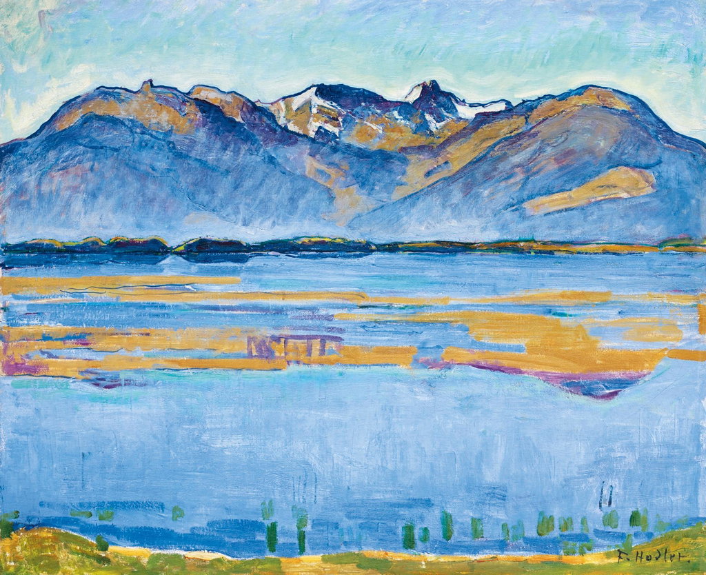 Montanalandschaft Mit Becs De Bosson Und Vallon De Réchy. Image courtesy of Sotheby's