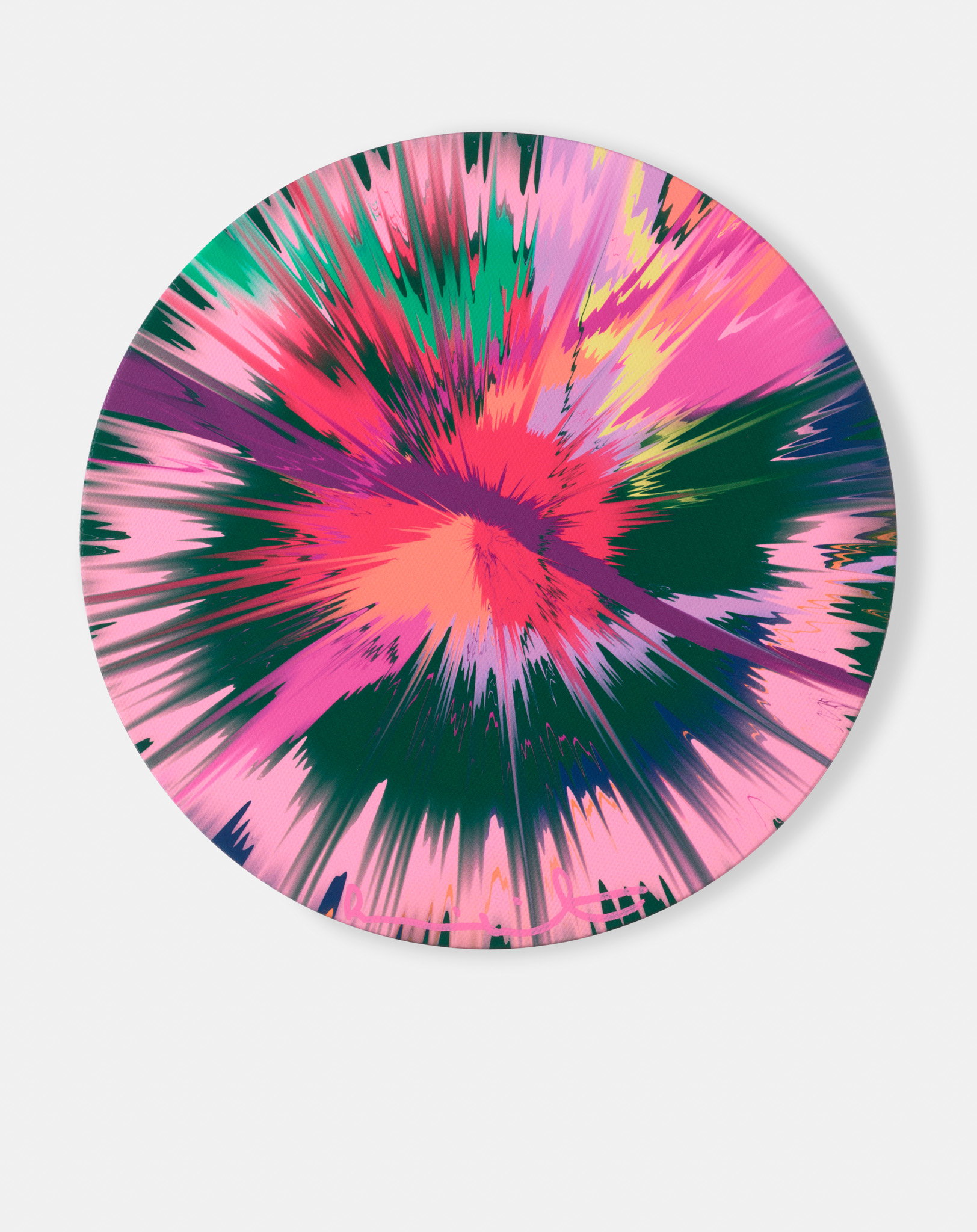 Beautiful, Even Divinely Perfect, Perfectly Original, Truly Impressive, Interesting And Eccentric Vapor Painting image #1 main image