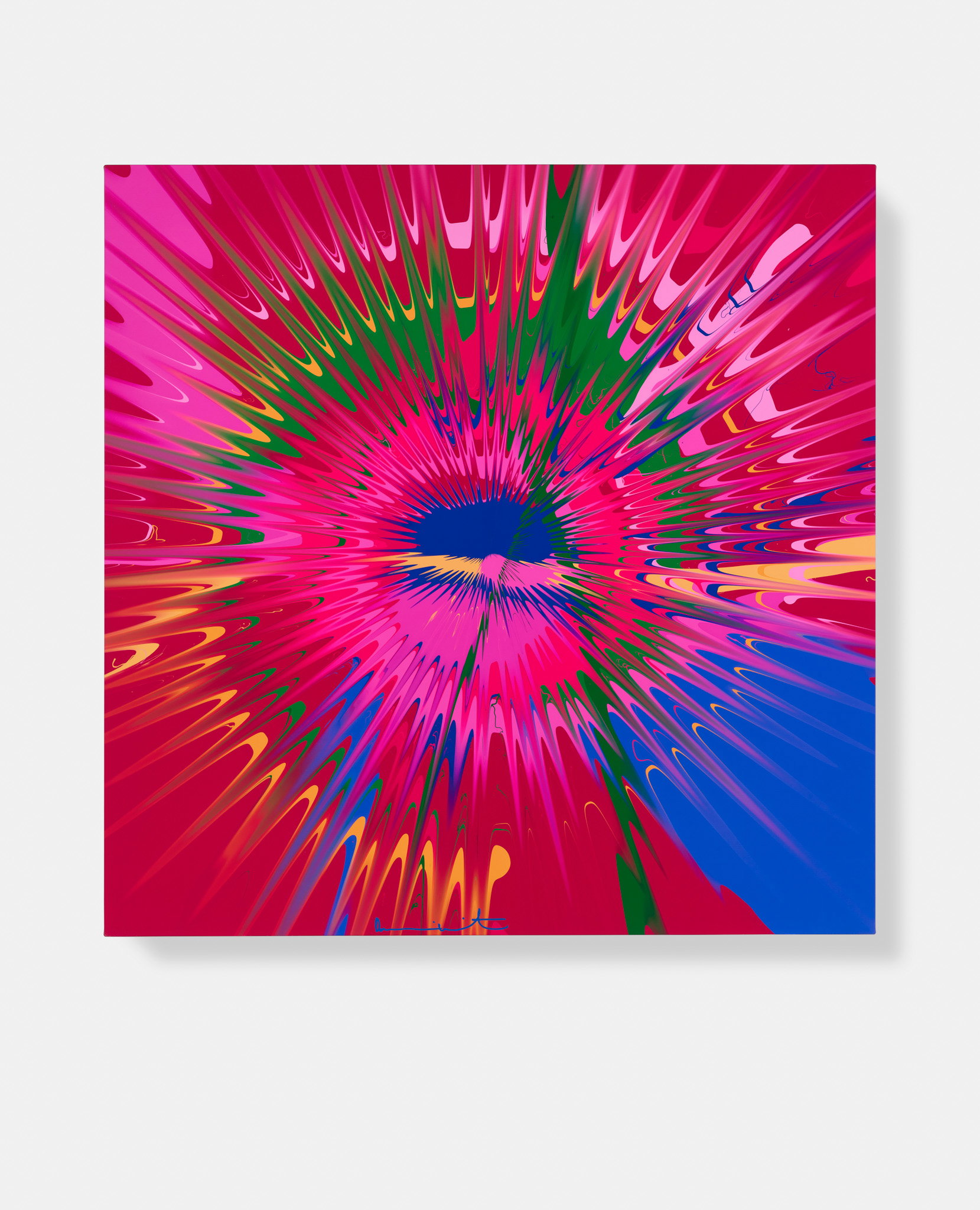 Beautiful, Perfectly Ordinary, Equally Haughty, Almost Superstitious, Peculiarly Delightful, Romantic And Intimate Explosion Painting image #1 main image