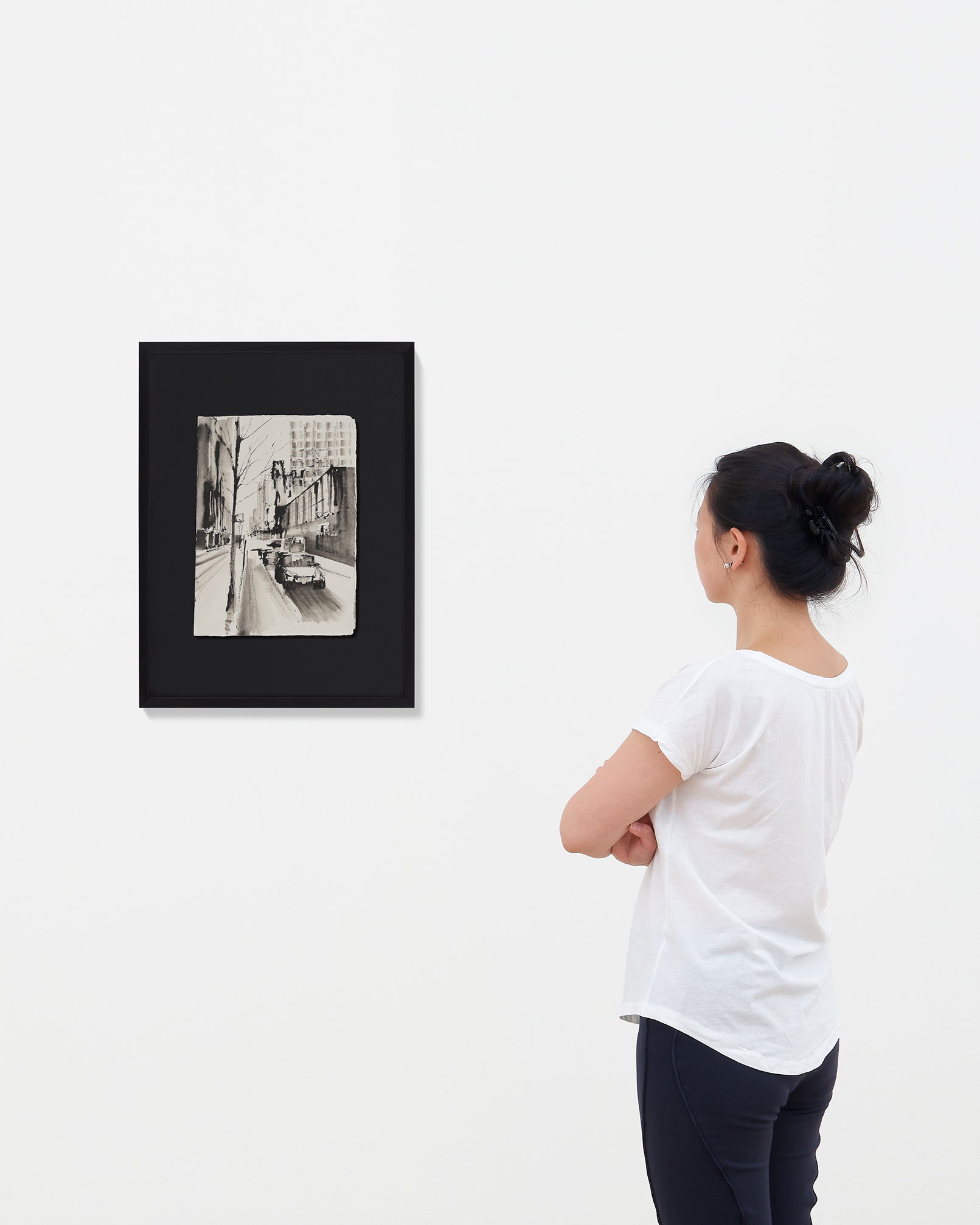 Monochrome Manhattan scale image