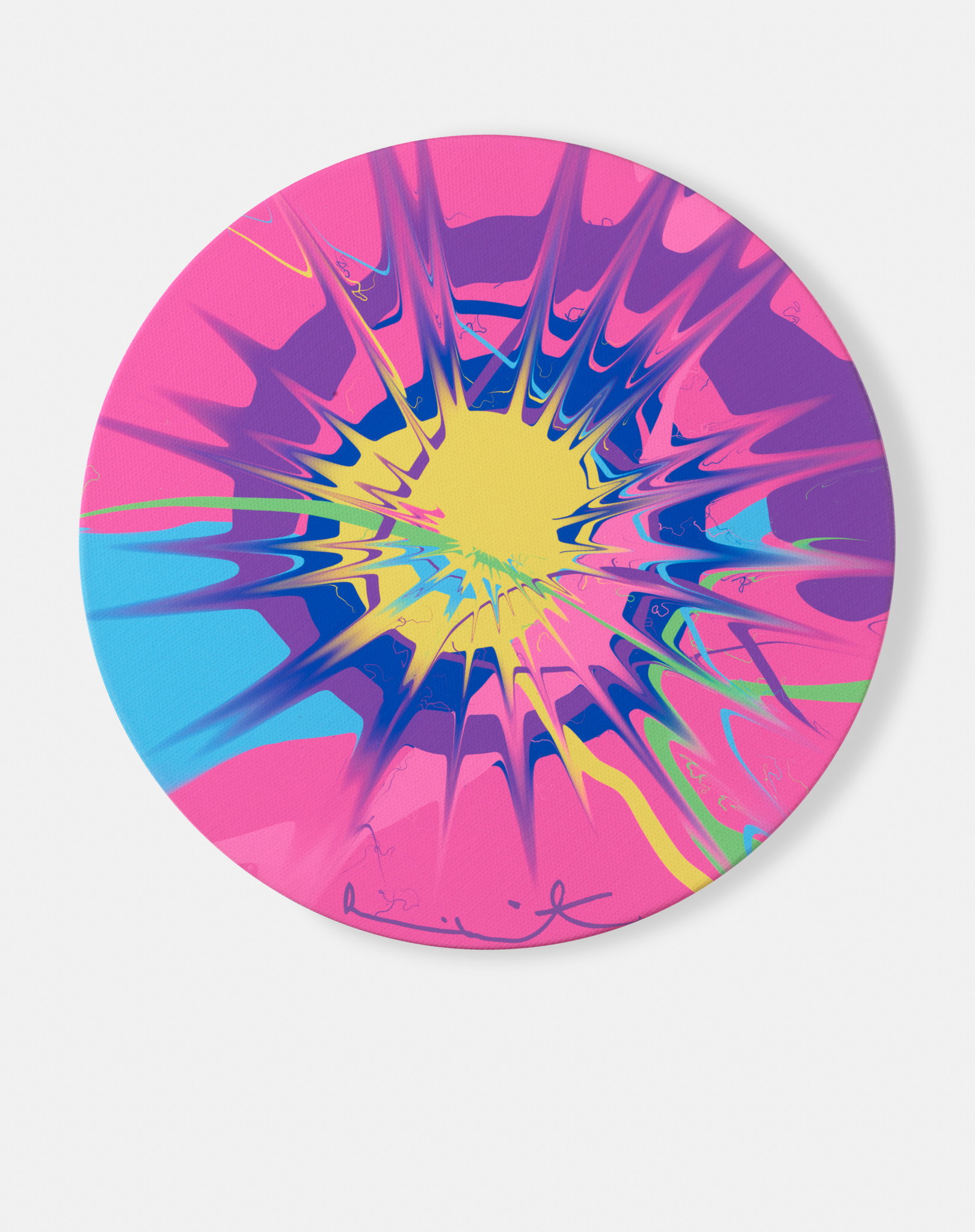 Beautiful, Half Friendly, The Bold, Most Impressing, Singularly Happy Revolution Painting image #1 main image
