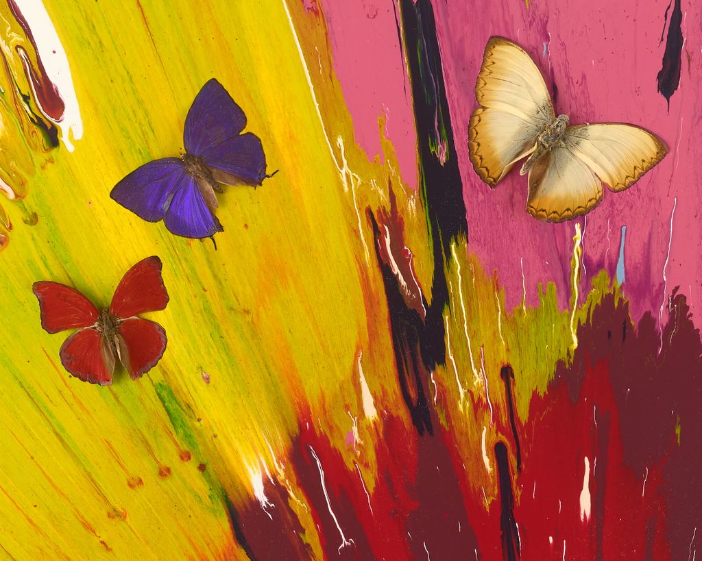 Beautiful We Should Defiantly Have a Dessert Painting (with Butterflies) 4