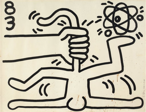 Keith Haring Work Heads to Auction