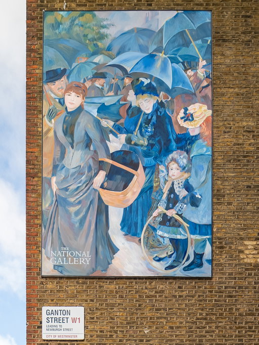 London’s art world goes extra mural