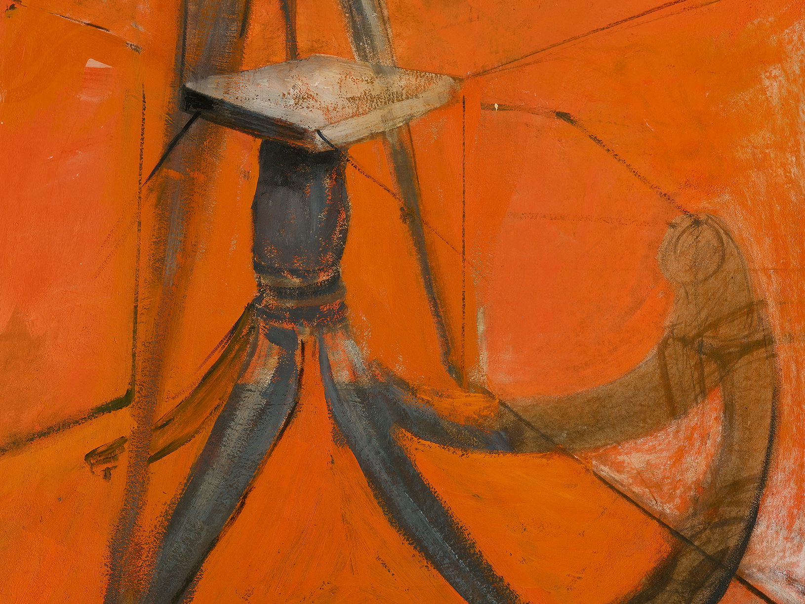 Three Studies for Figures at the Base of a Crucifixion image #6