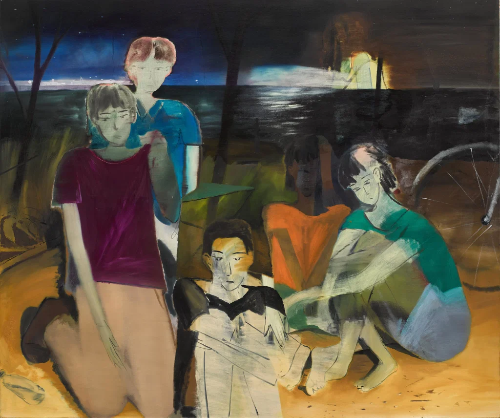 at night by Yu Nishimura sold for $293,700 (360% above estimate). Image courtesy of Sotheby's