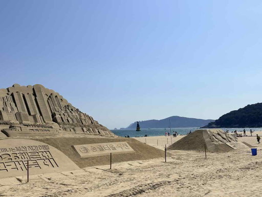 Damage to Haeundae Sand Festival Sculptures Sparks Concern