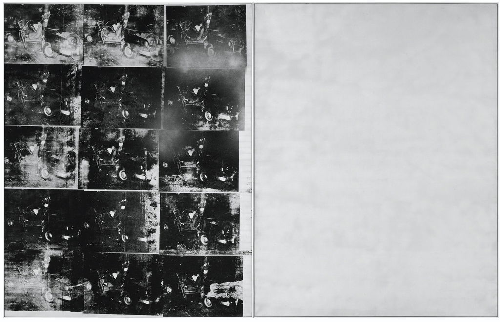 Silver Car Crash (Double Disaster). Image courtesy of Sotheby's