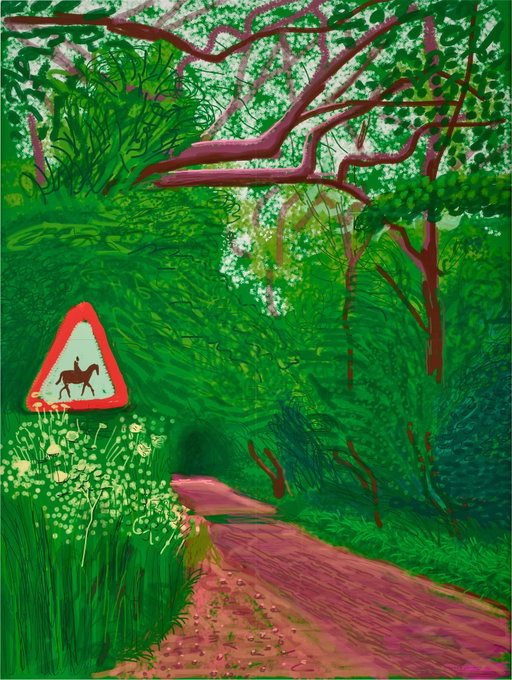 David Hockney Work Heads to Auction