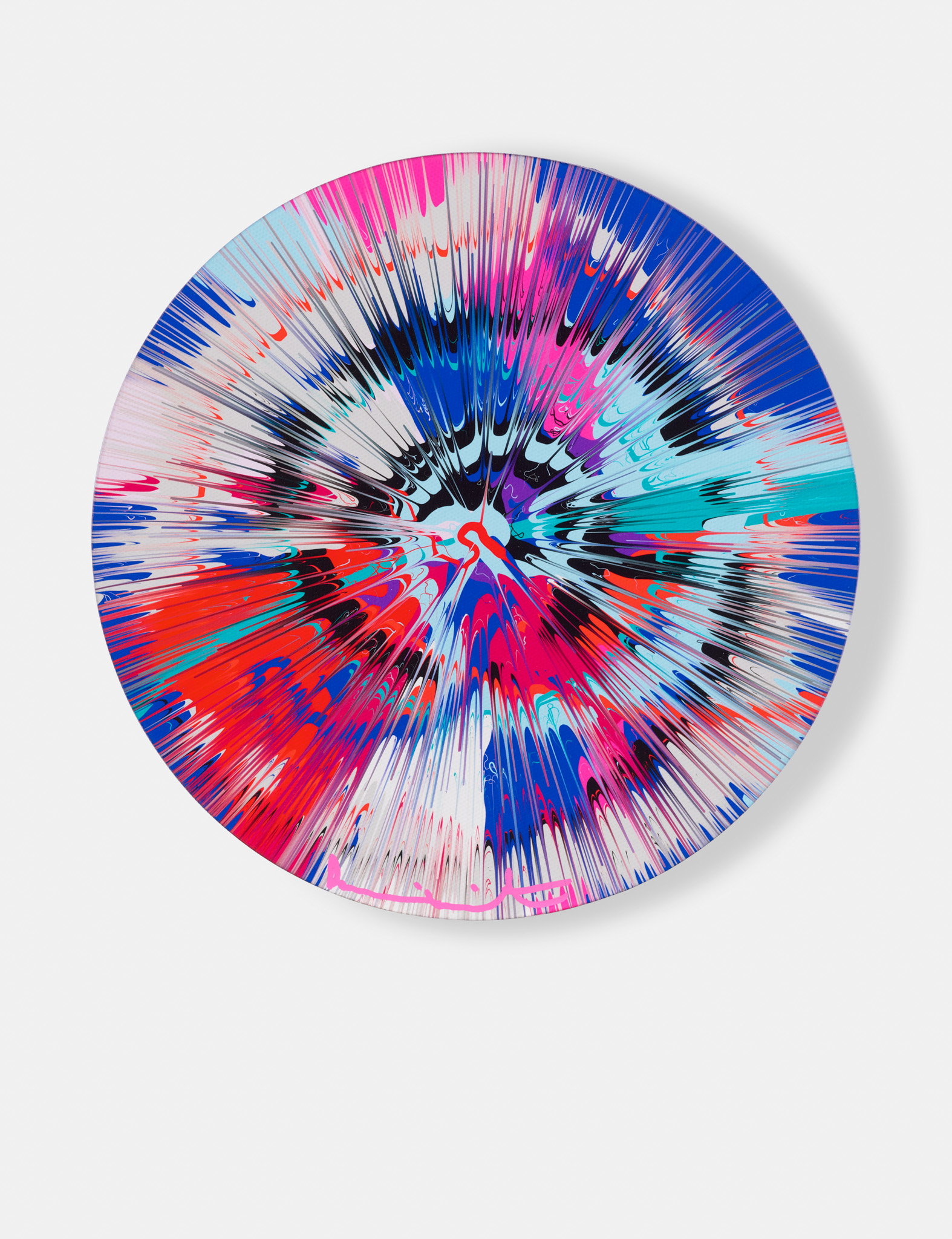 Beautiful, Entirely Novel, Truly Exhilarating, Original And Charming Tourbillon Painting image #1 main image