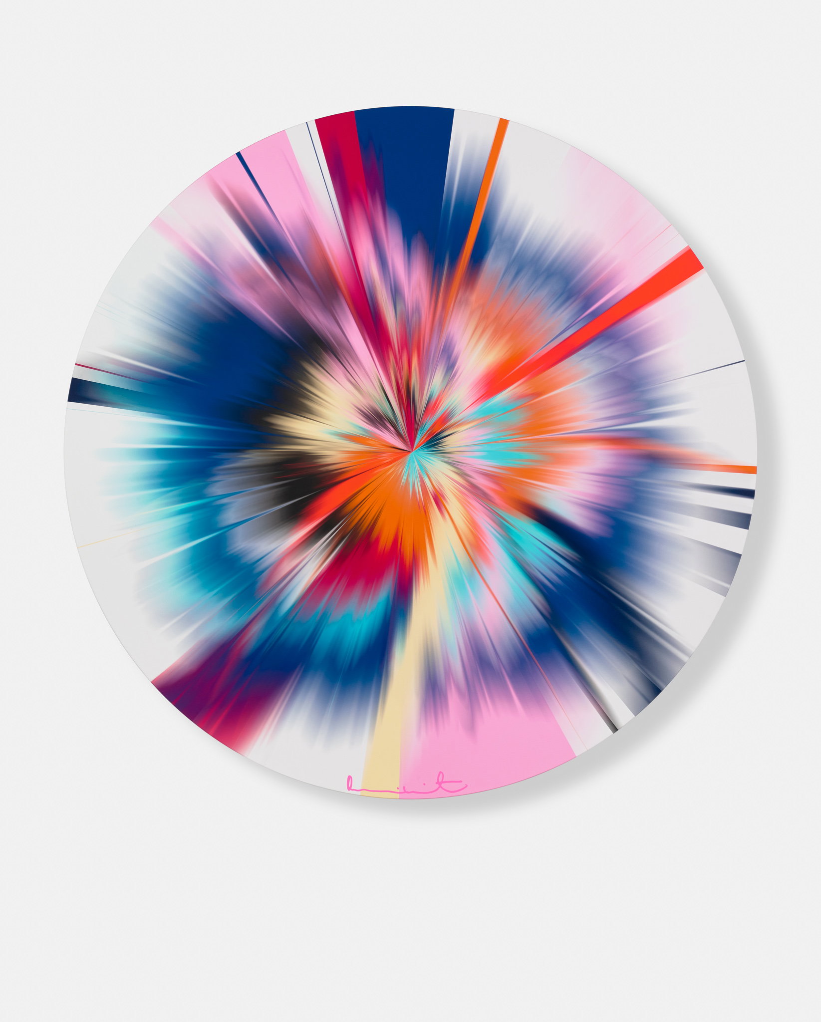 Beautiful, Slightly Clouded Over, Completely Covered, Very Sombrely Open And Still Supernova Painting image #1 main image