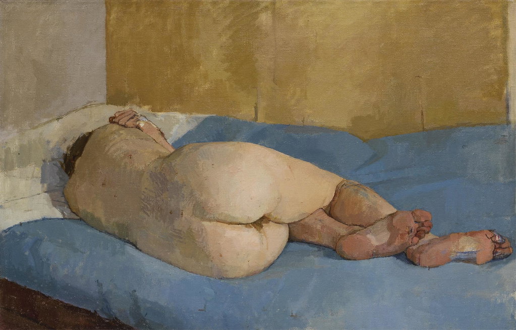 Beautiful Girl Lying Down (1958). Sold for $35,600 in 1993. Image courtesy of Christie's