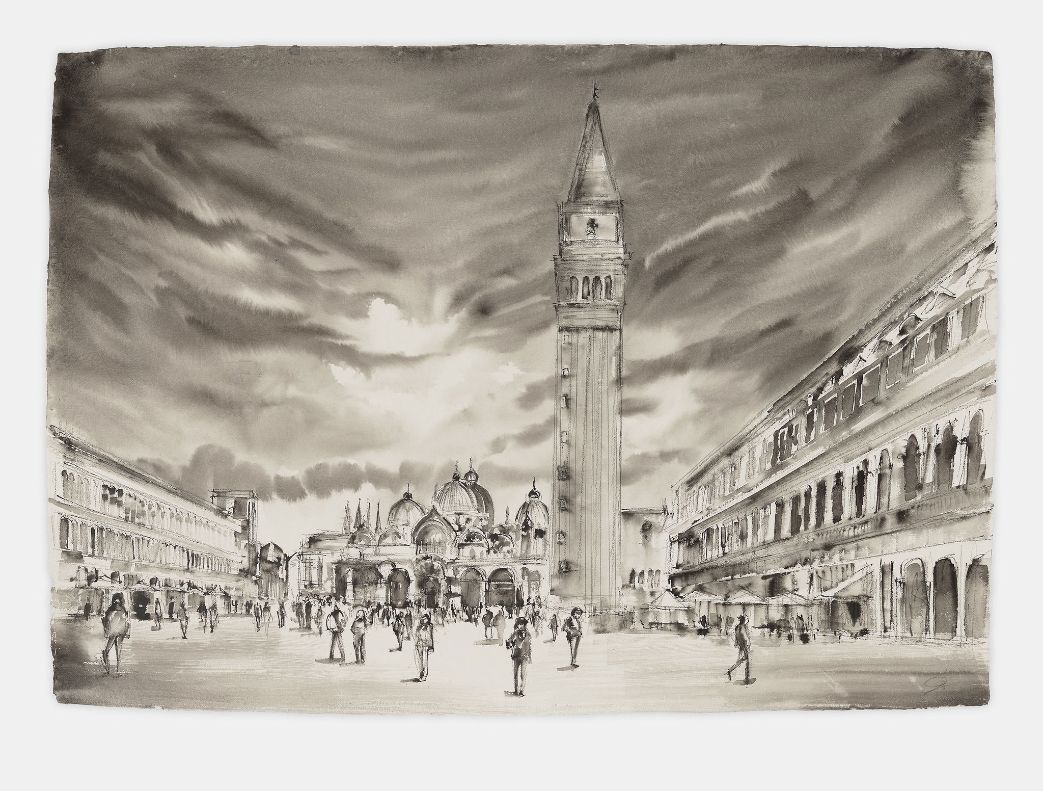 Crowds in the Square 1 main image