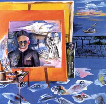 Artist's studio (1995). Sold for $200,000 in 2006. Image courtesy of Christie's