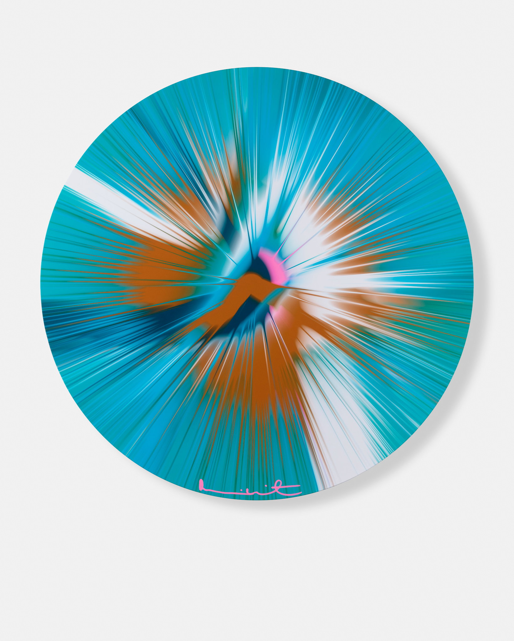 Beautiful, Bright-Shadowed Tourbillon Painting image #1 main image