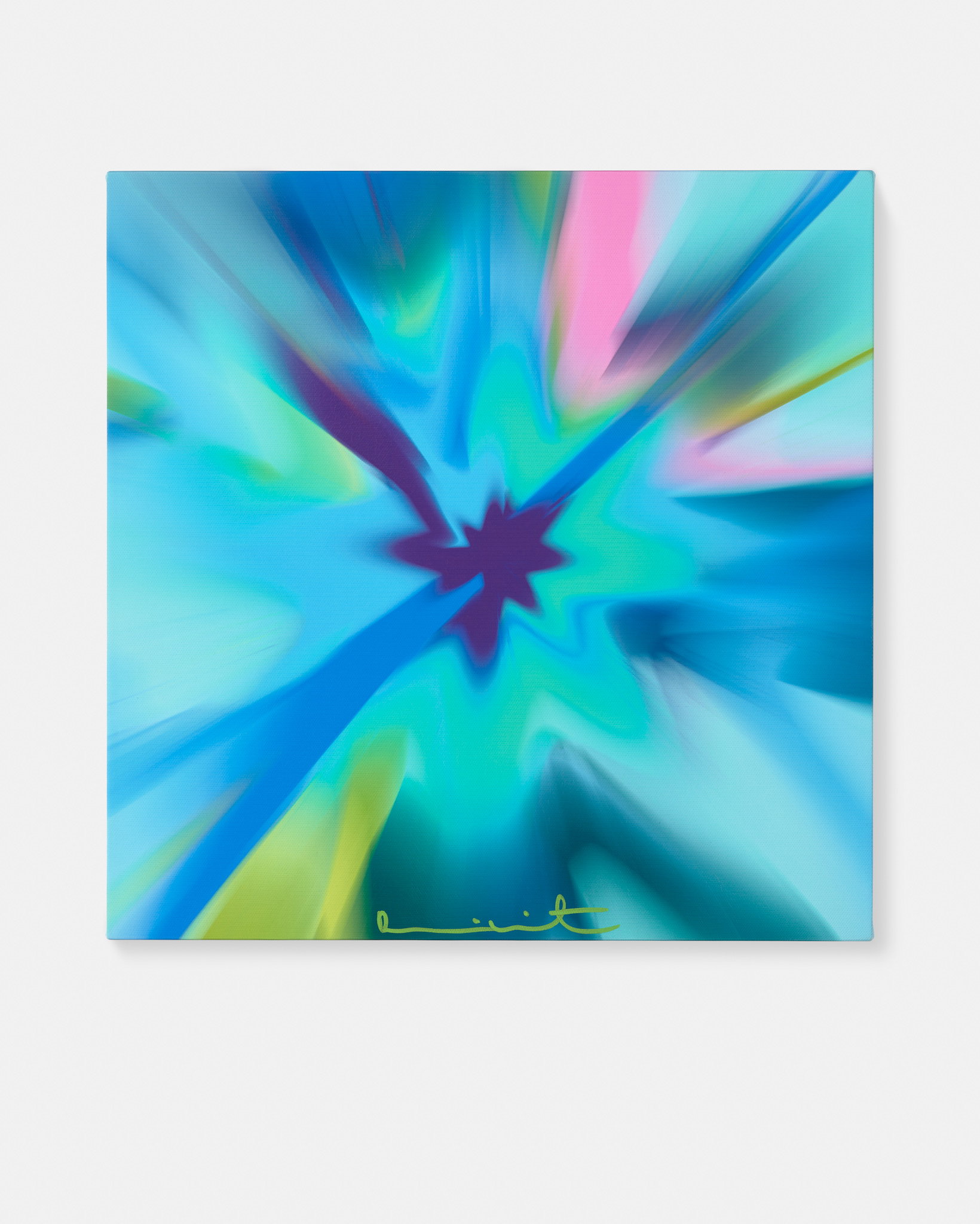 Beautiful, Unnecessarily Paltry, Muddied, Overburdened, Ever Keen Aura Painting image #1 main image