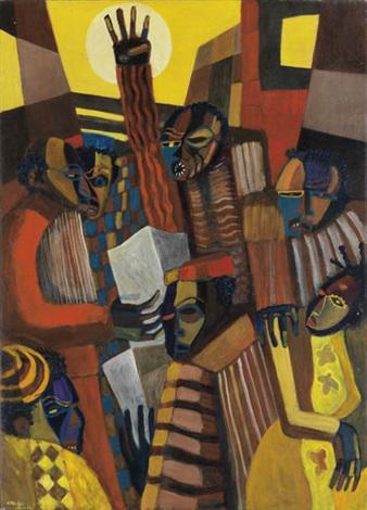 Indoctrination. Image courtesy of Swann Galleries