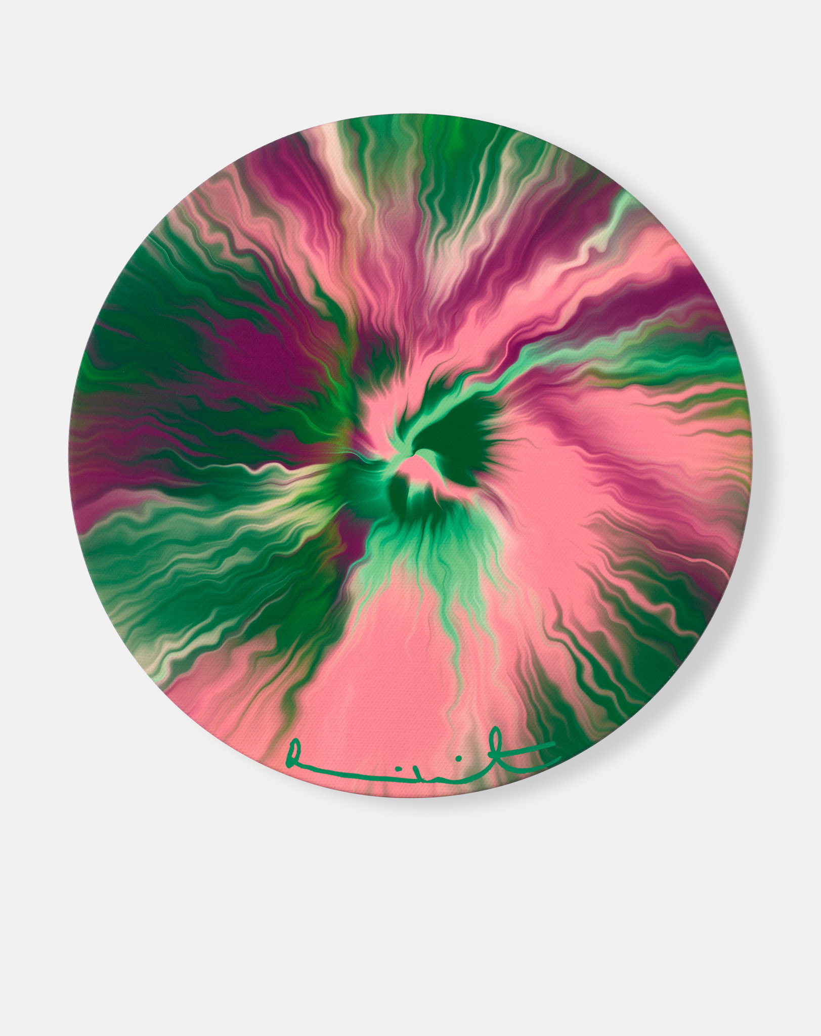 Beautiful, Excessively Long, Highly Inspiriting Bursting River Painting image #1 main image