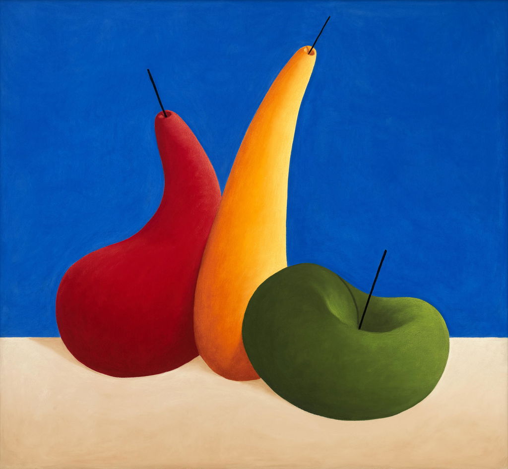 Still Life by Nicolas Party estimated at $894,200 (low) to $1.53m (high). Image courtesy of Christie's