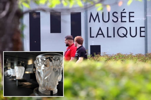 Thieves steal over $4.5M worth of jewelry from French glass museum months after infamous Louvre heist