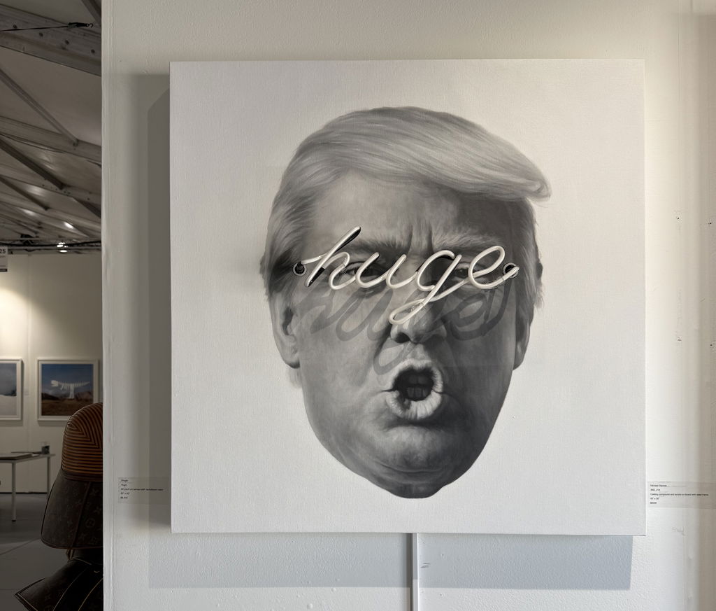 Scope Art Fair Asks Gallery to Remove Portrait of Trump