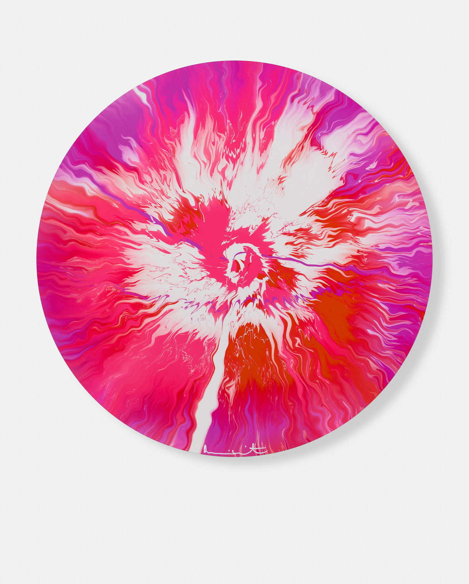 Beautiful, Very Affectionate And Benevolent Bursting River Painting image #1 main image