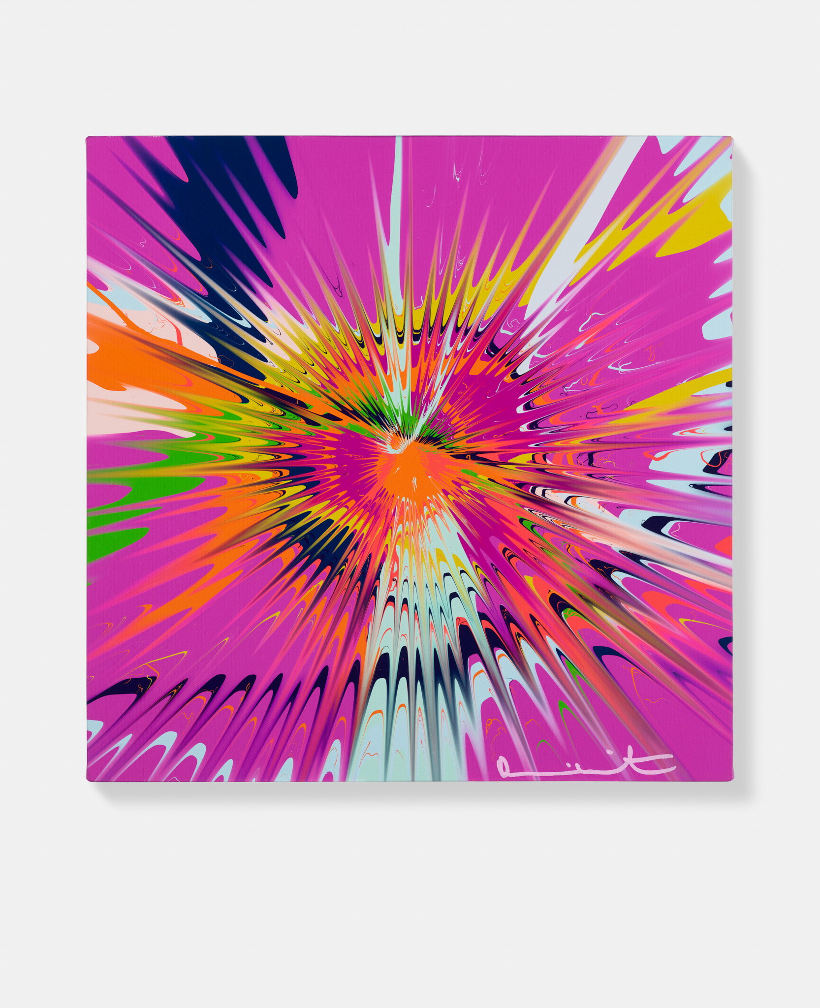 Beautiful, Deeply Attached, Unallied To History, Wholly Original, Noble And Brave Explosion Painting image #1 main image