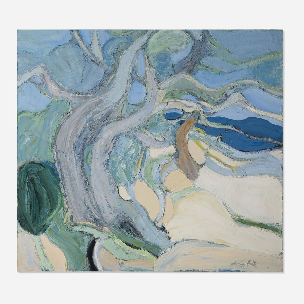 L'Olivier by Roger Muhl sold for $44,500.
Image courtesy of Rago Arts & Auction Center