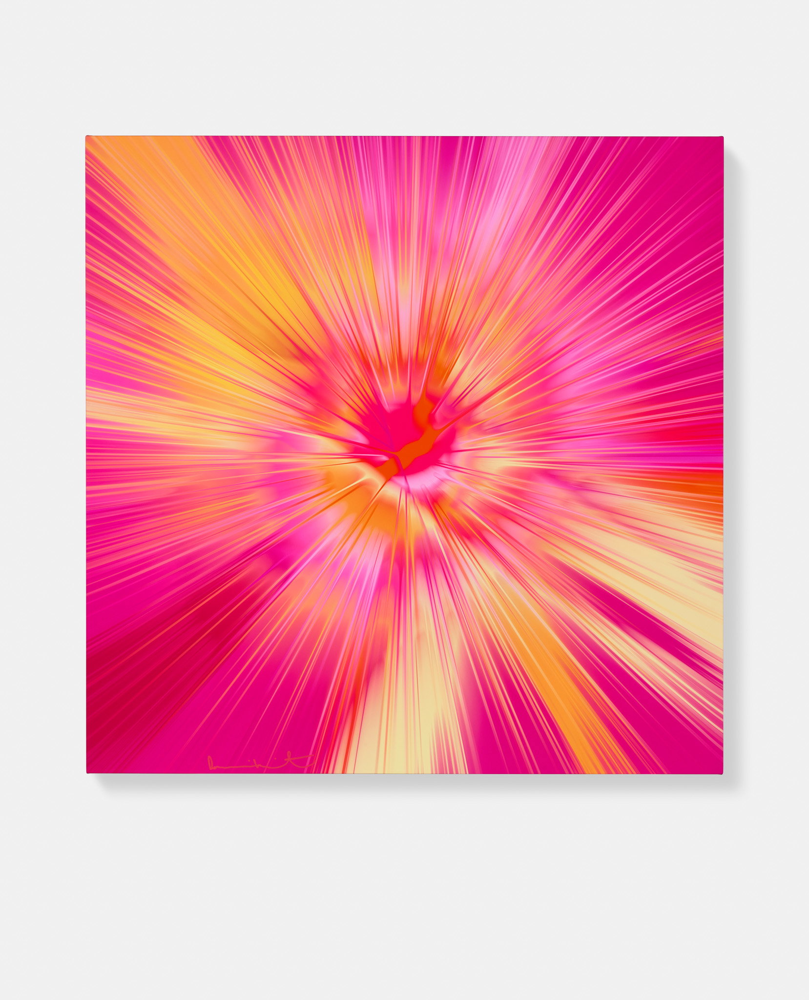 Beautiful, Just Friendly, Half-Belligerent Tourbillon Painting image #1 main image