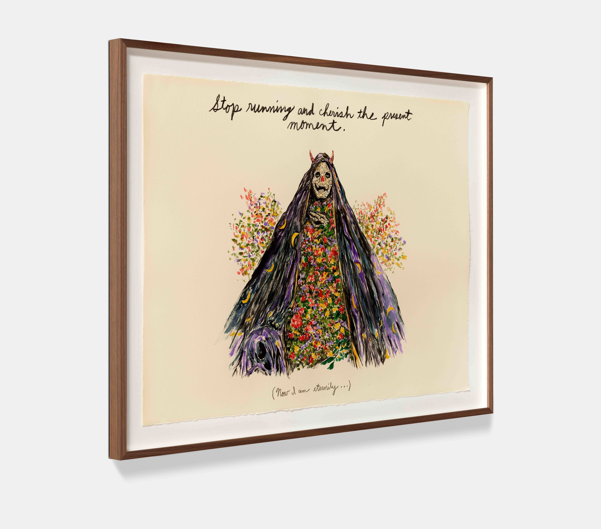 Stop running and cherish the present moment. 2