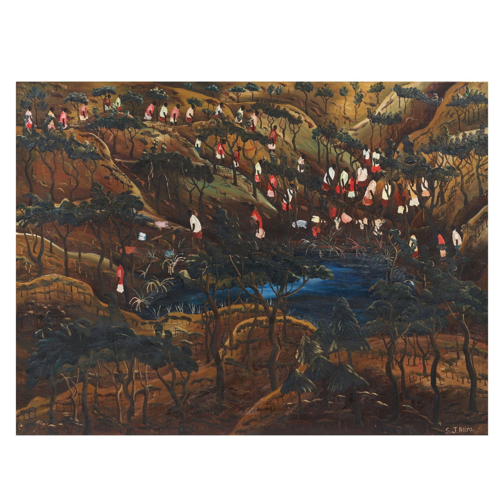 At the pool. Image courtesy of Bonhams