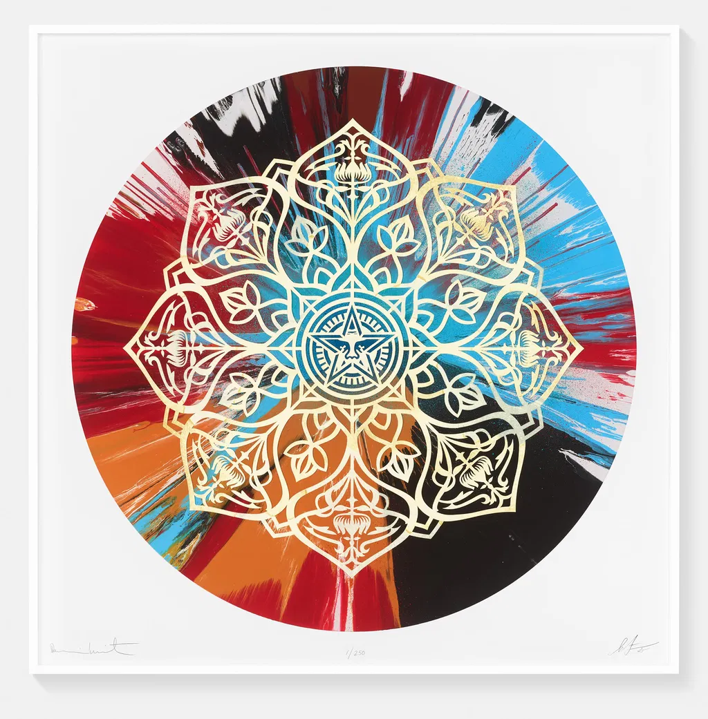 Beautiful Controlling Ornate Mandala 3 Spin Painting