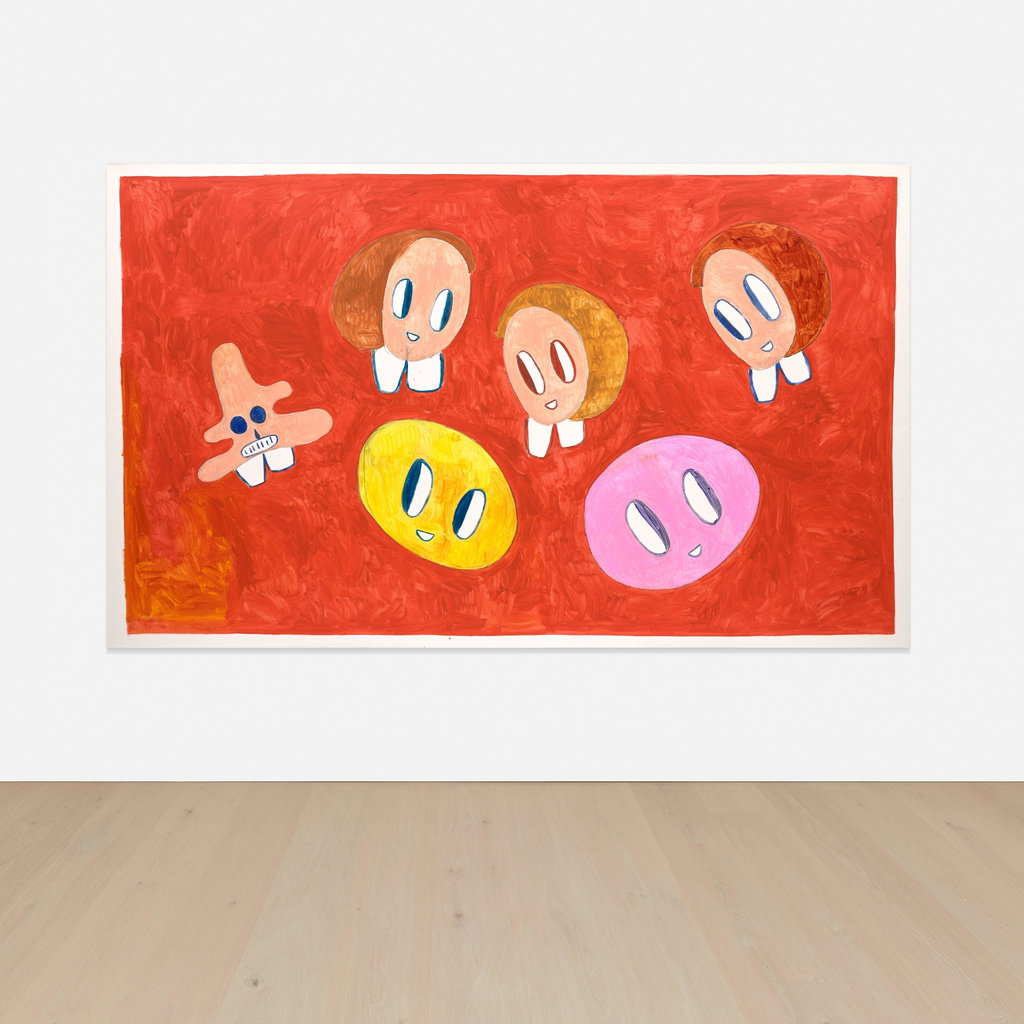 Untitled by Andre Butzer sold for $116,100. Image courtesy of Phillips