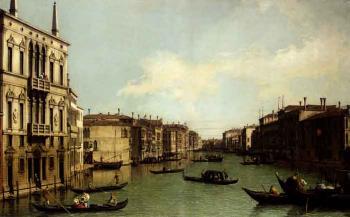 Grand Canal looking North-East from Palazzo Balbi to the Rialto Bridge Venice. Image courtesy of Sotheby's