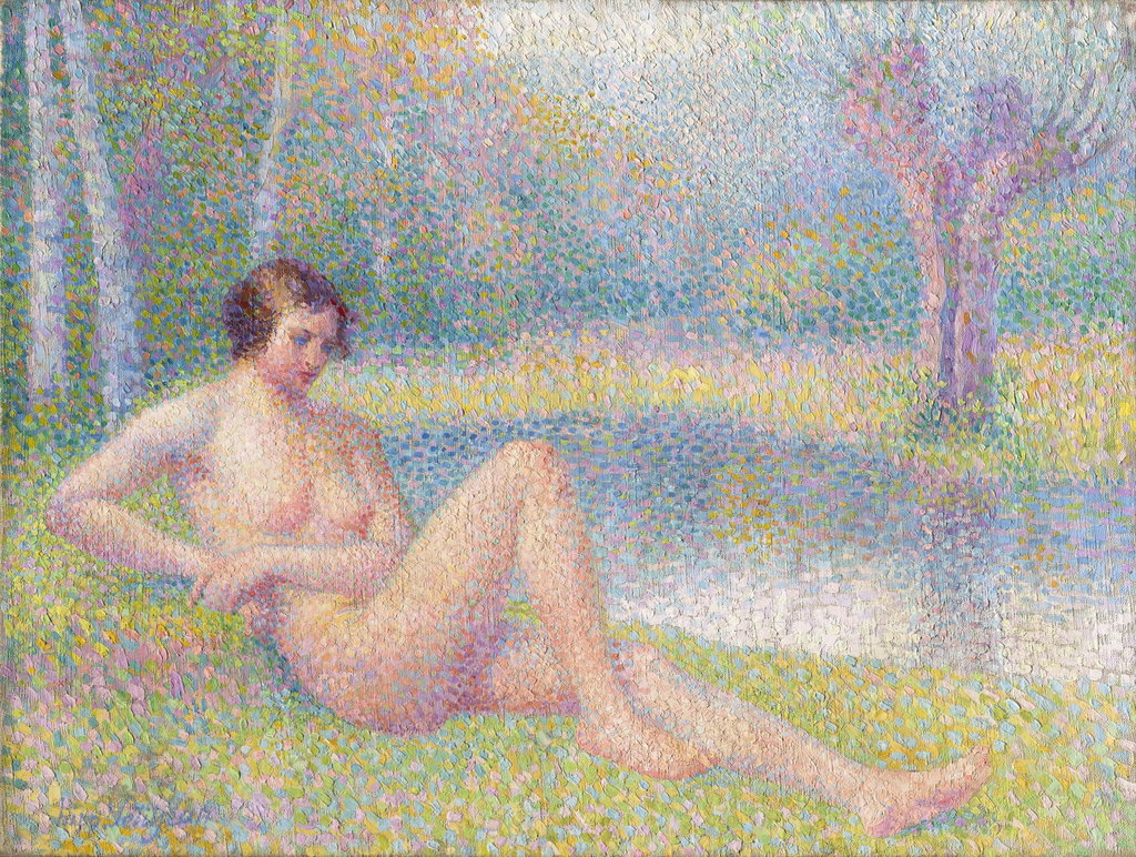 Bather Reclining by the Water. Image courtesy of Christie's