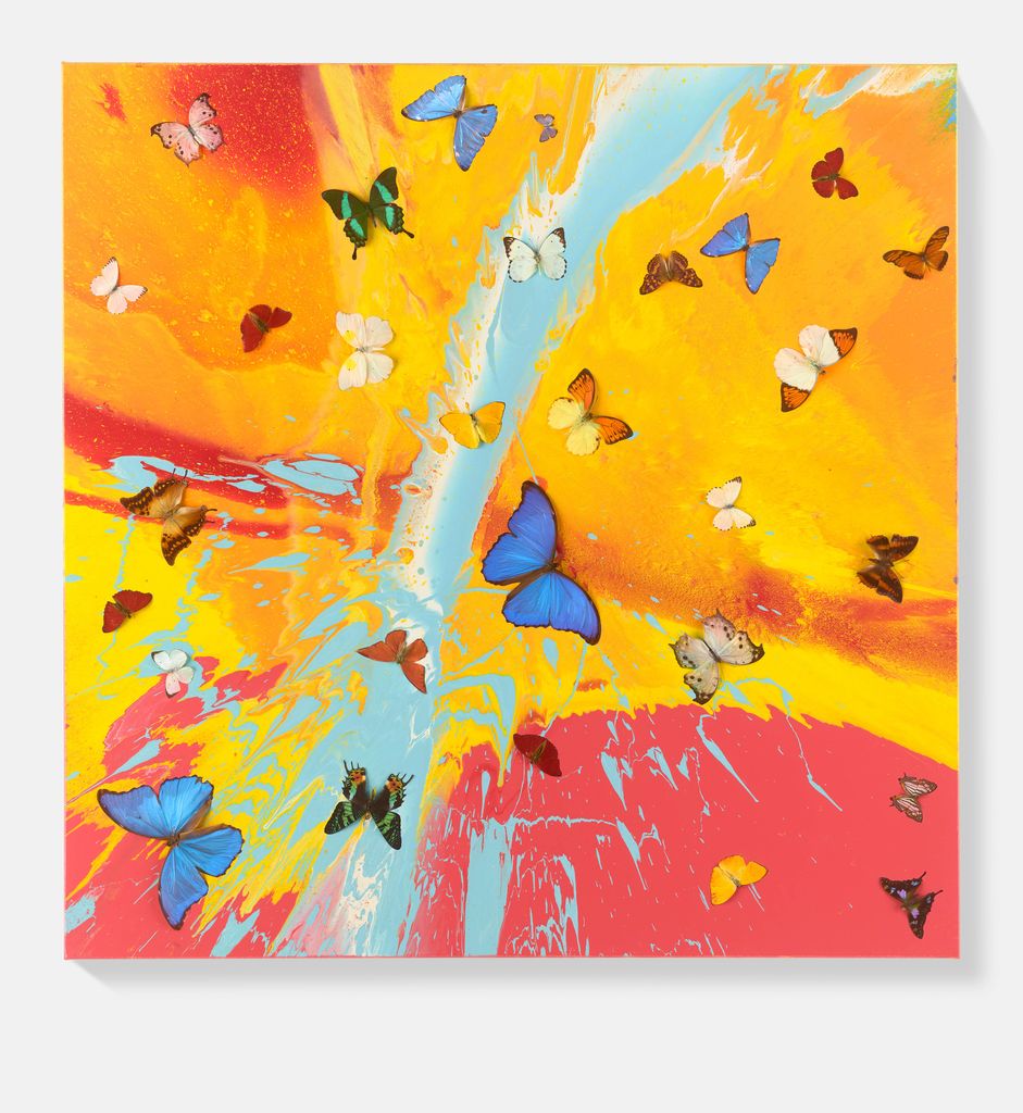 Beautiful There Are More Things In Heaven and Earth Painting (with Butterflies) 1 main image