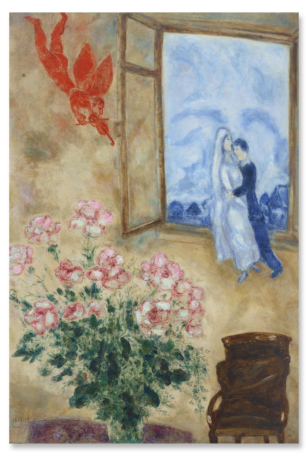 The Betrothed with the Red Angel. Image courtesy of Christie's